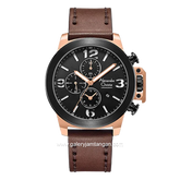 Alexandre Christie AC 6280 GC Chronograph Brown Rosegold Leather Strap